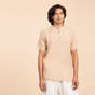 Hemp Short Sleeve Kurta for Men, Beige