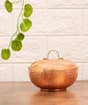 Hammered Copper Bowl with Lid