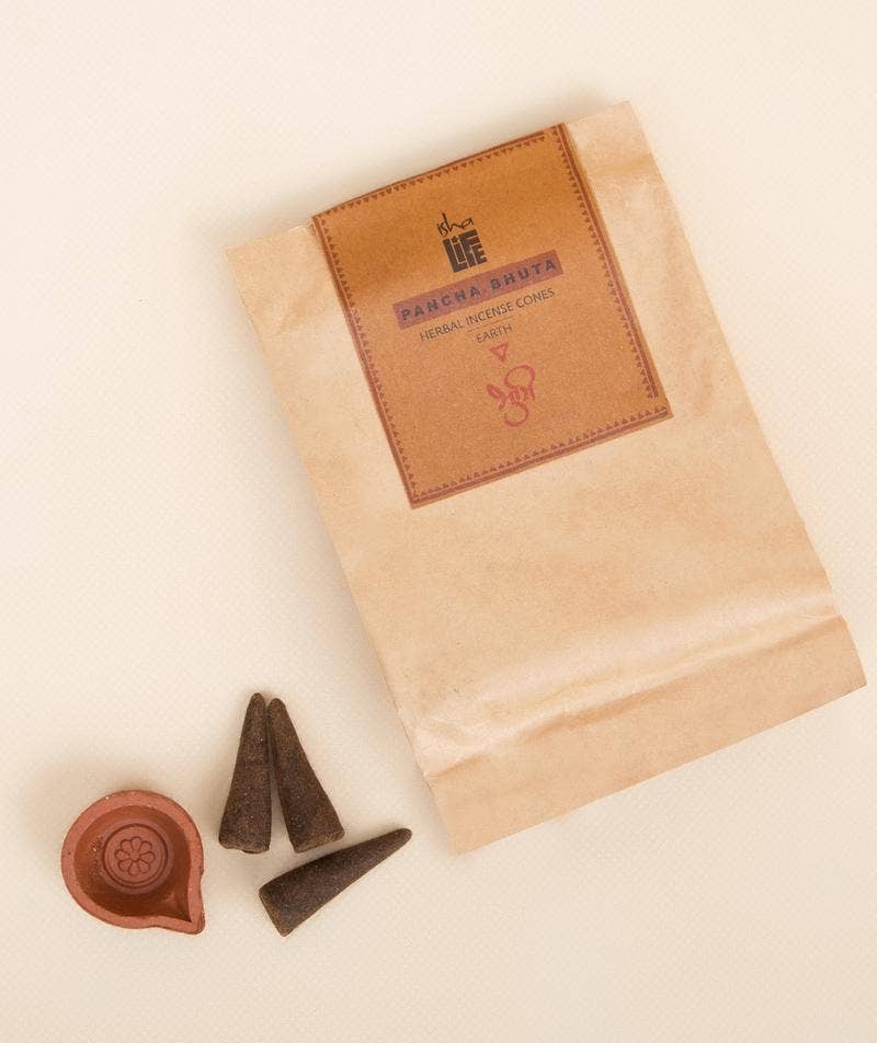 Handmade Natural Earth Fragrance Cone, 20 Pcs