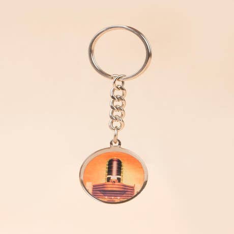 [HO0067600000] Dhyanalinga Key Chain