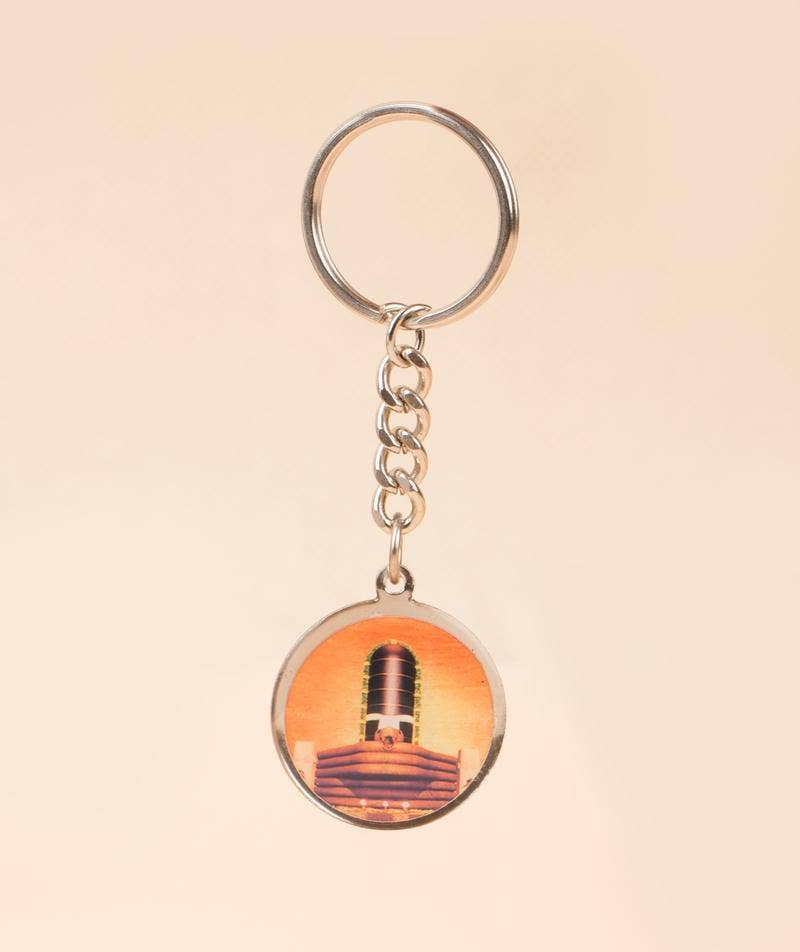 [HO0067600000] Dhyanalinga Key Chain