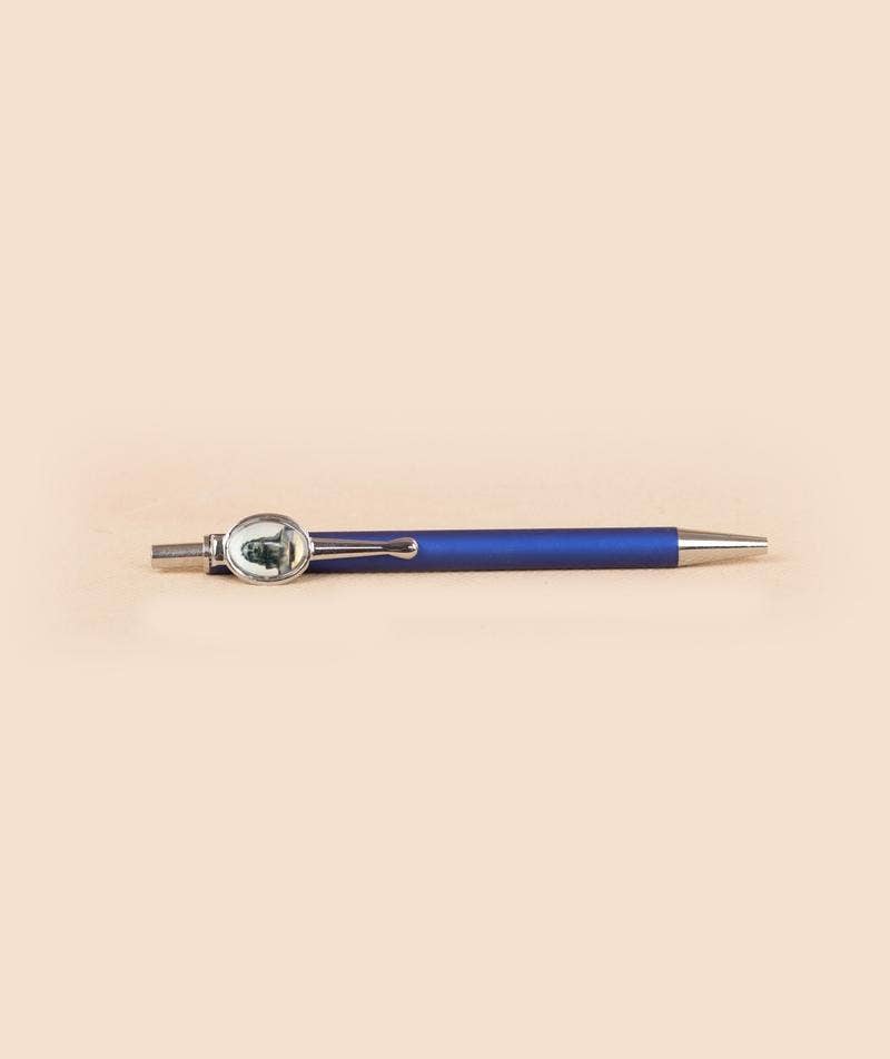 Adiyogi Blue Pen