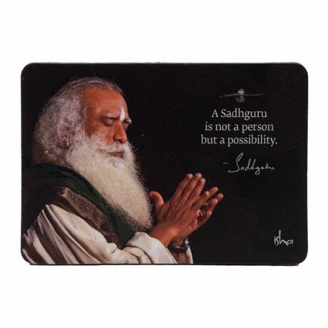 Sadhguru Fridge Magnet