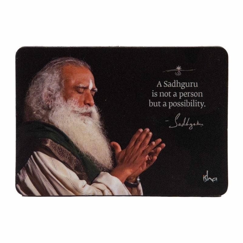 Sadhguru Fridge Magnet