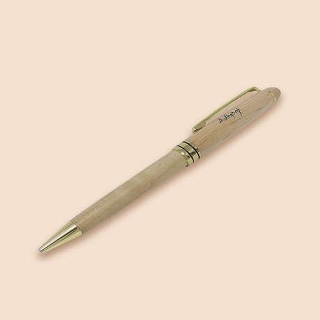 Adiyogi Wooden Ball Pen