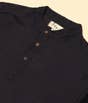 Hemp Short Sleeve Kurta for Men, Black