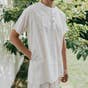 Undyed Organic Cotton Kurta for Men