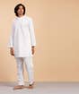 Traditional Organic Cotton Kurta for Men, White