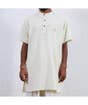 Men Hatha Yoga Teacher Kurta - Cream