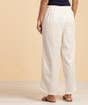 Undyed Organic Cotton Relaxed Fit Pants for Women