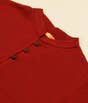 Maroon Aum Organic Cotton Kurta for Women