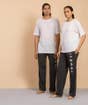 Bamboo Short Sleeve Unisex T-shirt, Off-White