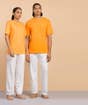 Organic Cotton Short Sleeve Unisex T-Shirt, Orange
