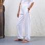 White Organic Cotton Unisex Track Pants