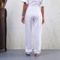 White Organic Cotton Unisex Track Pants