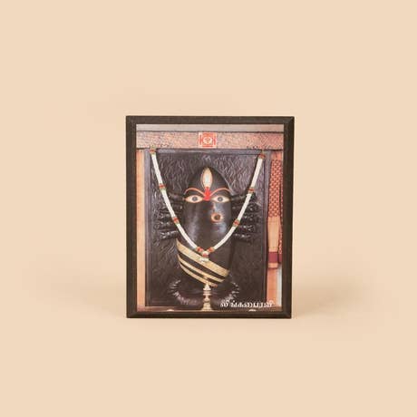 Linga Bhairavi Photo - Black 6x4 (With Frame)