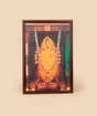 Linga Bhairavi Photo with Bangles - Turmeric (12x18) with frame
