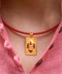 Linga Bhairavi 22Kt Gold 16g Pendant, Sandal (Consecrated)