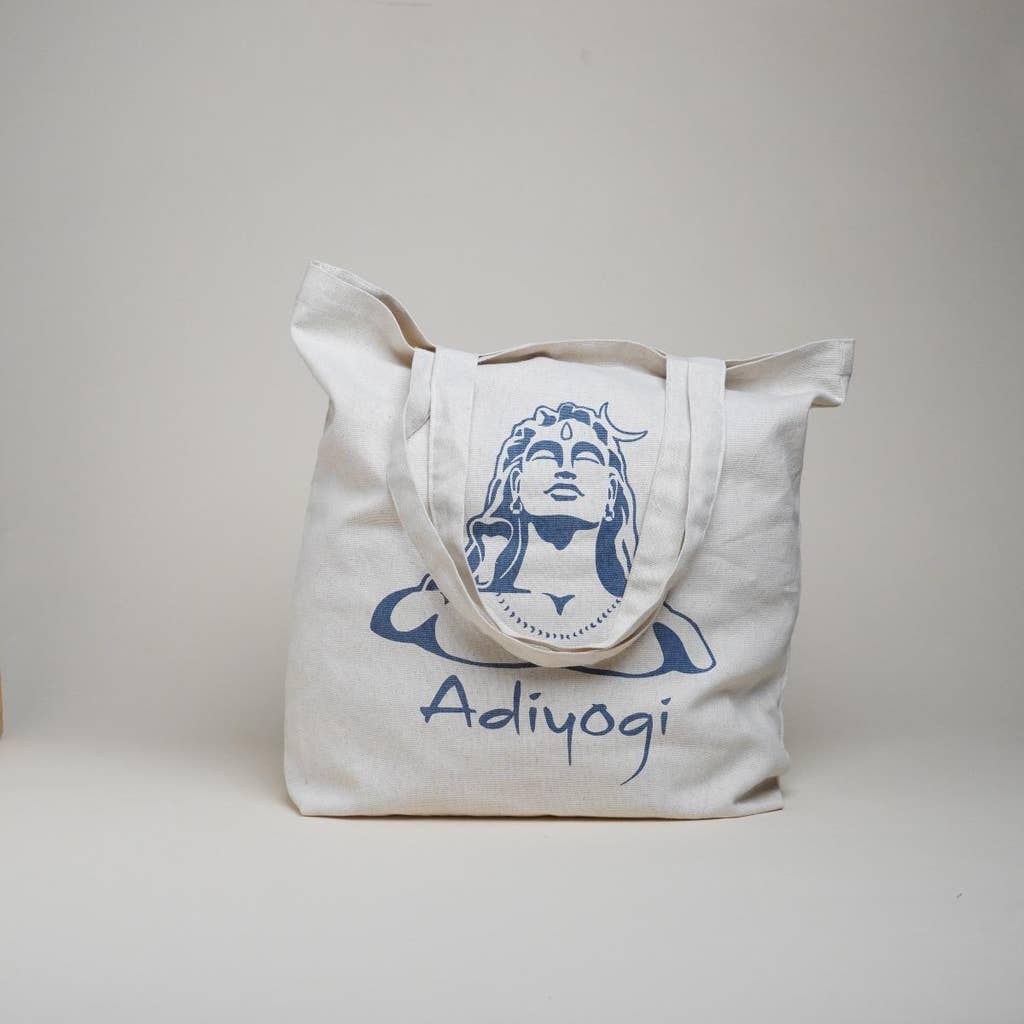 Adiyogi Tote Bag - Natural