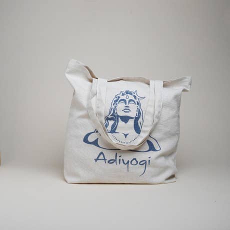 Adiyogi Tote Bag - Natural