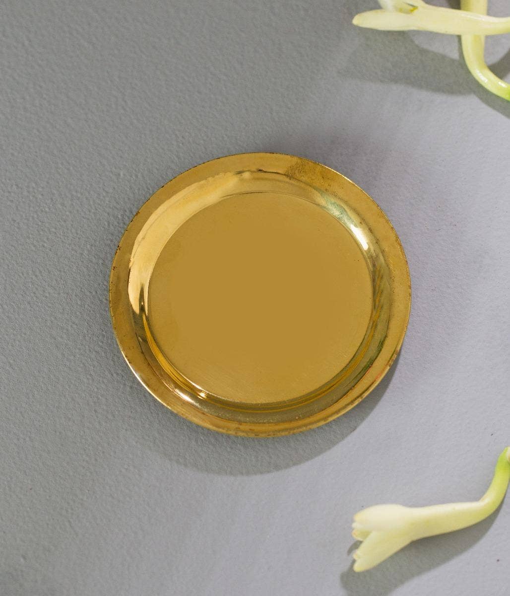 Sannidhi Small Brass Plate