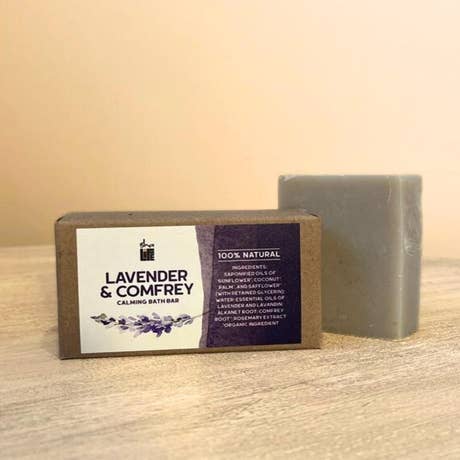 Lavender & Comfrey Calming Bar Soap, 3.5 oz