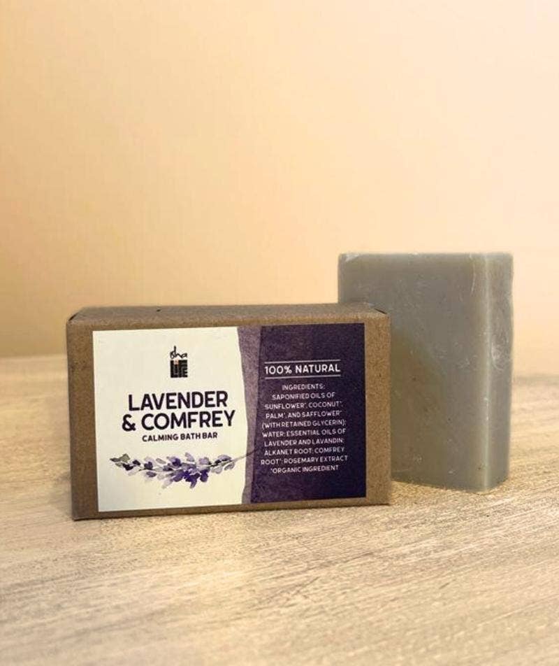 Lavender & Comfrey Calming Bar Soap, 3.5 oz.
