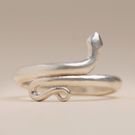 Energized Silver Ring (Snake Ring / Sarpasutra)