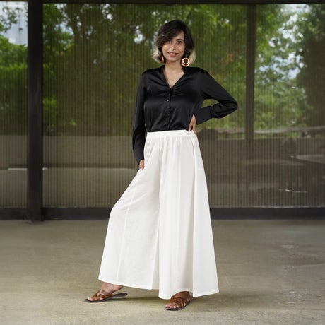 Essential lightweight cotton Palazzo