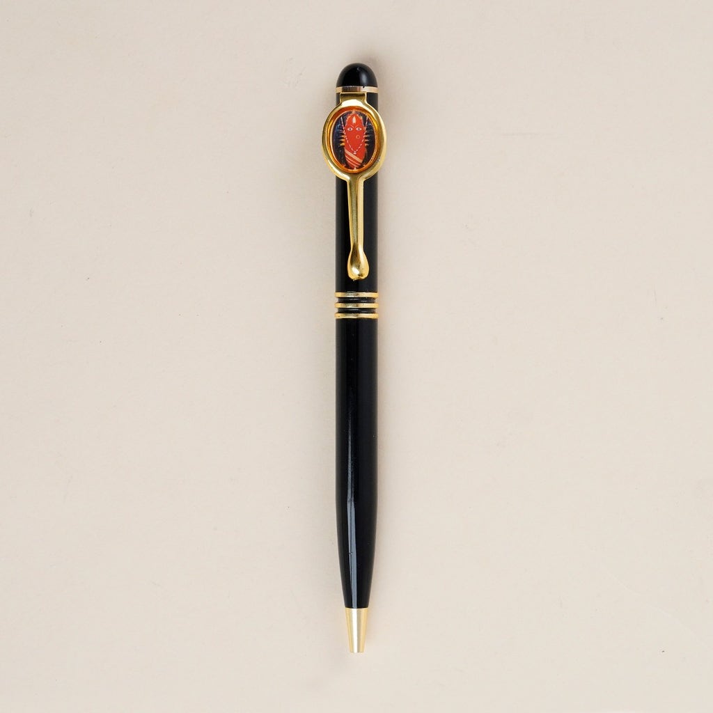 Linga Bhairavi Black Ball Pen