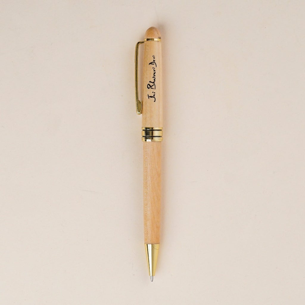 Jai Bhairavi Wooden Ball Pen