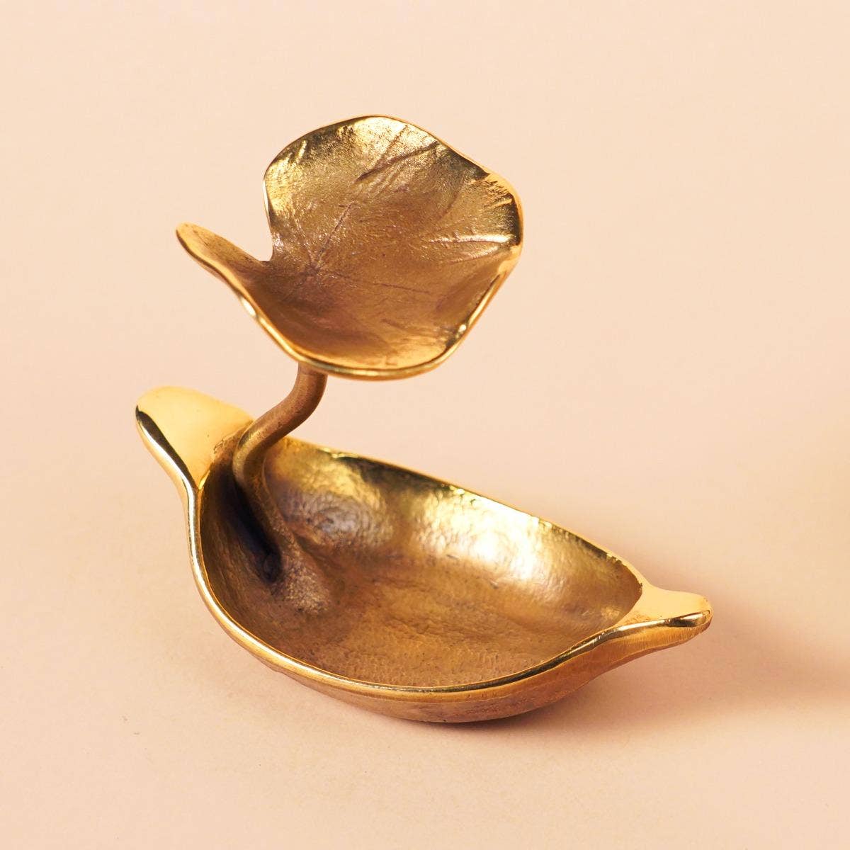 Spring in a Pod - Brass Decorative (small)