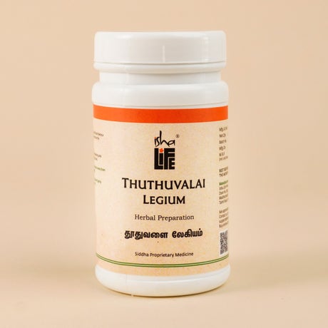 Thuthuvalai Legium (250 gm). For cough and cold. 