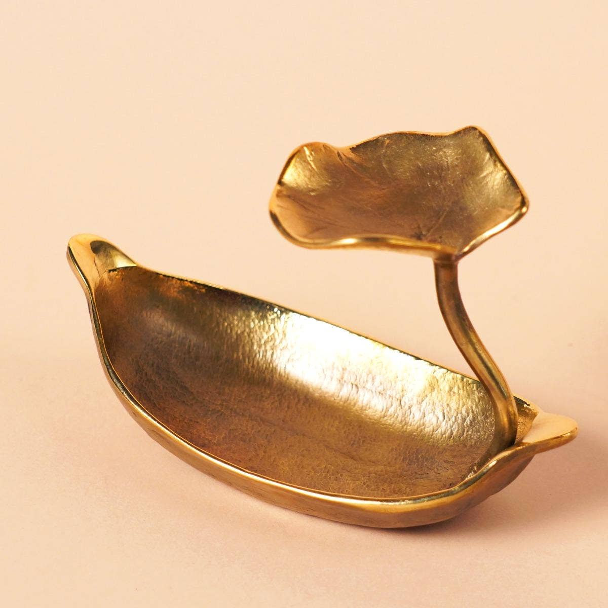 Spring in a Pod - Brass Decorative (large)