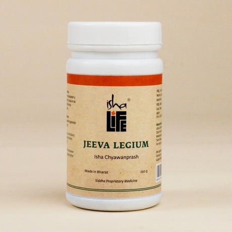  Isha’s Jeeva Legium Chyawanprash (250 gm). Traditional Siddha recipe for immunity and overall health. For all age groups, including children. 