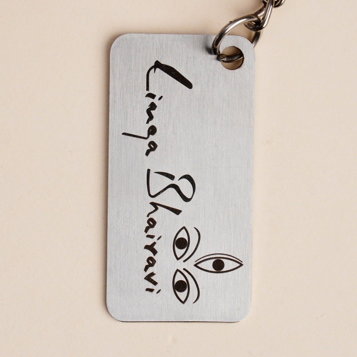 Trinetrini Metal Keychain