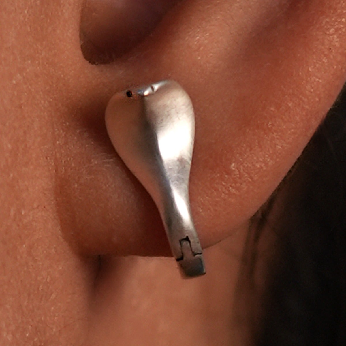 Silver Sarpa earring - 92.5 Sterling Silver 