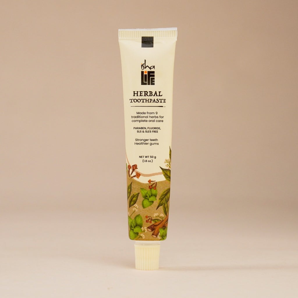 Herbal Toothpaste (Paraben, Fluoride, SLS, & SLES Free), 50 gm