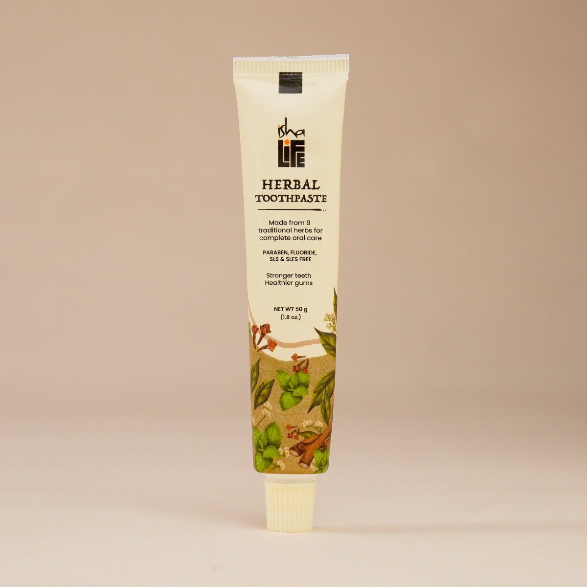 Herbal Toothpaste (Paraben, Fluoride, SLS, & SLES Free), 50 gm