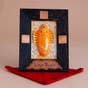 Silver Devi Panel in Turmeric (Consecrated)