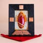 Silver Devi Panel in Kumkum (Consecrated)