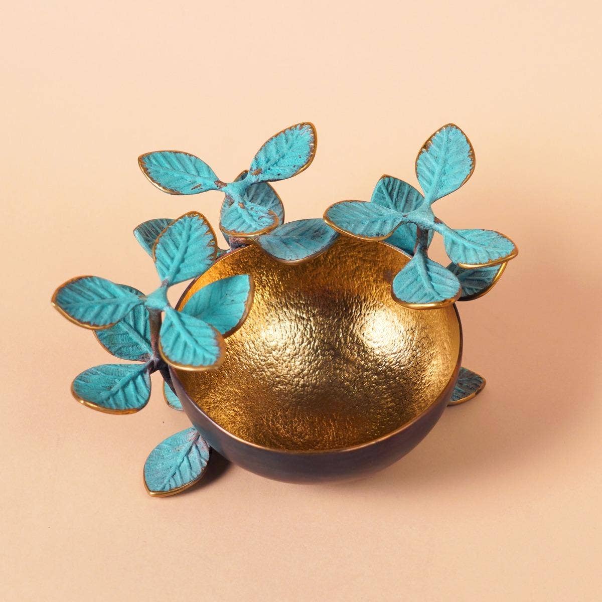 Verdant spring - Brass bowl