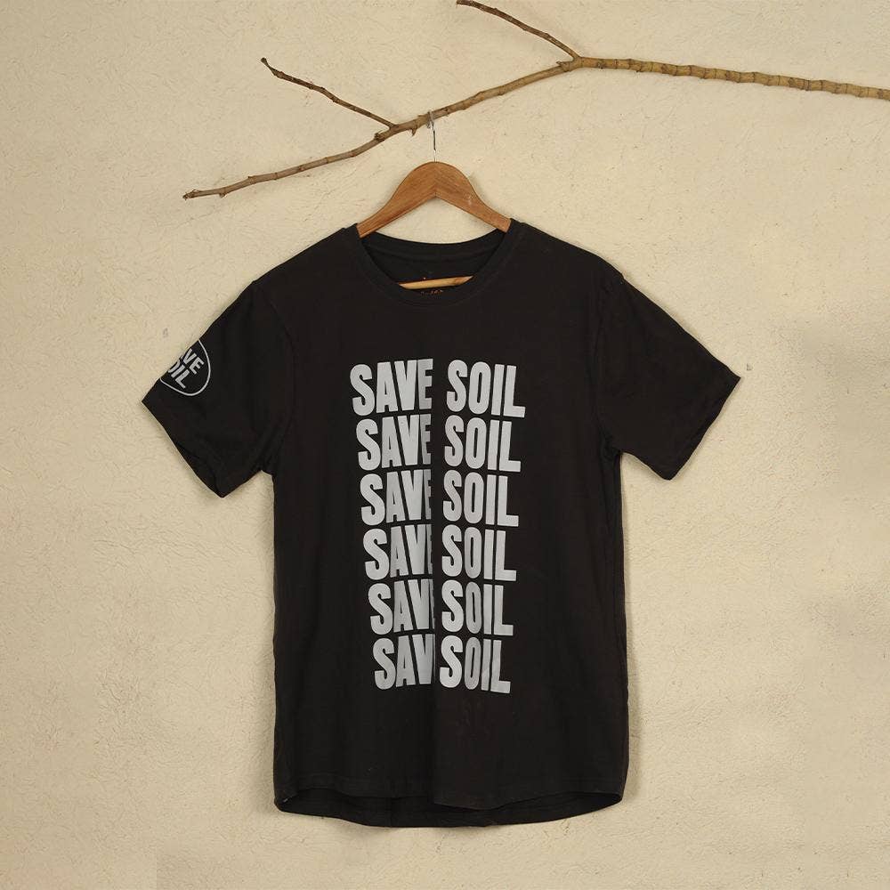 Onyx Save Soil Organic Cotton Unisex T-Shirt