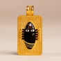 Linga Bhairavi 22Kt Gold 16g Pendant, Black (Consecrated)