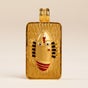 Linga Bhairavi 22Kt Gold 16g Pendant, Sandal (Consecrated)