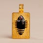 Linga Bhairavi 22Kt Gold 4g Pendant, Black (Consecrated)