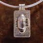 Linga Bhairavi Silver Pendant - M (CX506)