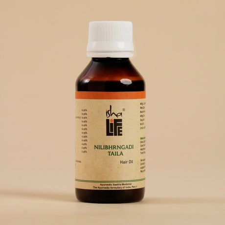 Nilibhrngadi Taila, Hair Oil (100 ml). Herbal hair oil. Oil for shiroabhyanga. Good for hair growth. 