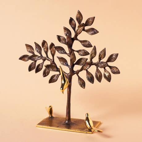 Tree Of Life Brass Decorative