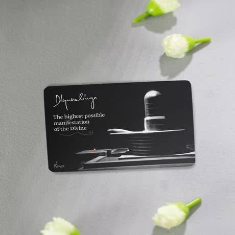 Dhyanalinga fridge magnet Big